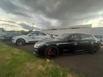 Porsche Panamera é apreendido na Operação Imperium
