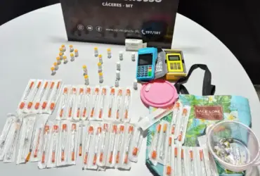 Polícia Civil apreende medicamentos emagrecedores irregulares em Cáceres