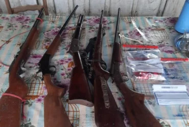 Violência doméstica: preso e armas apreendidas em MT
