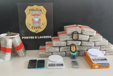 Tráfico de drogas: Polícia apreende 23 kg em Pontes e Lacerda