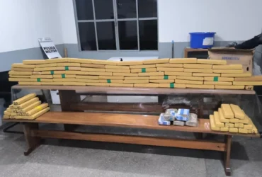 Tráfico de drogas: PM apreende 132 tabletes em Guiratinga
