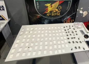 Tráfico de drogas: PM apreende 111 porções em Várzea Grande