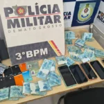 Dupla é presa em flagrante com R$ 16,7 mil em espécie em Cuiabá