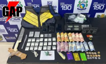 Tráfico de drogas em Barra do Garças leva a duas prisões