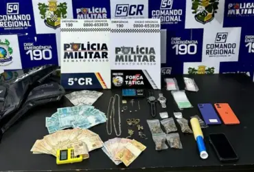 Roubo a ourivesaria em Barra do Garças termina com quatro presos