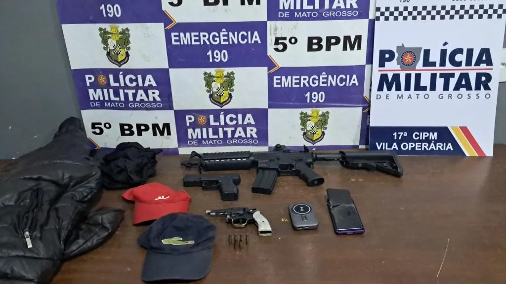 Roubo a residência termina com reféns resgatados