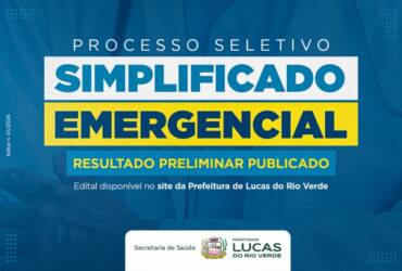 Prefeitura divulga resultado preliminar do processo seletivo da Saúde