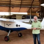 Avião gigante 100% autônomo e elétrico começa a ‘vigiar’ lavouras de Mato Grosso