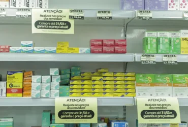 Reajuste de medicamentos em 2026 será de até 2,47%, o menor em 20 anos