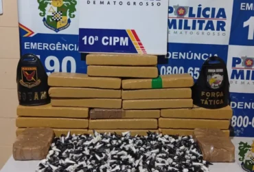 Rotam apreende drogas e prende suspeito em Aripuanã