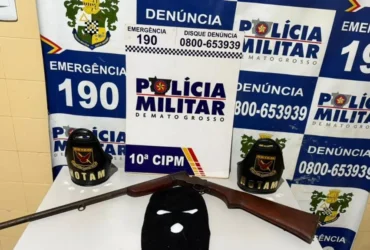 Rotam apreende espingarda em Aripuanã durante operação