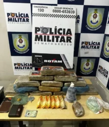 Rotam prende dupla por tráfico de drogas em Cuiabá