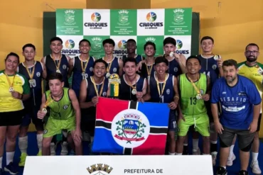 Seleção masculina de voleibol de Rondonópolis é campeã sub18