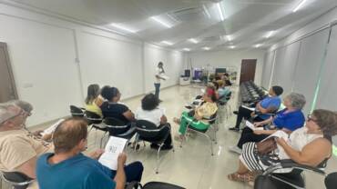 Oficina de voz e interpretação do Previ Sinop fortalece desempenho do coral Vozes e Sorrisos