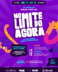 Musical jovem ‘No Limite do Agora’ terá apresentações gratuitas em março