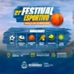Sorriso abre inscrições para o 21º Festival Esportivo Praça da Juventude