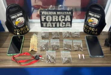 Suspeito é preso com drogas após perseguição policial em Lucas do Rio Verde