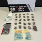 Tráfico de drogas: suspeito é preso em flagrante em VG