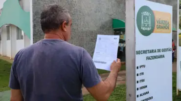 Várzea Grande oferece 20% de desconto no IPTU 2026 para contribuintes adimplentes
