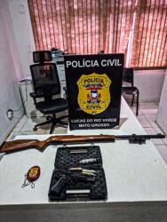 Polícia Civil prende suspeitos de cárcere privado e tráfico após denúncia em Lucas do Rio Verde