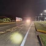 Derramamento de óleo oferece risco próximo ao viaduto de Lucas do Rio Verde