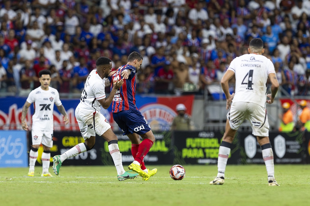 Bahia x Vitória ao vivo: onde assistir, horário e prováveis escalações do clássico pelo Brasileirão. Imagem: Rafael Rodrigues/EC Bahia