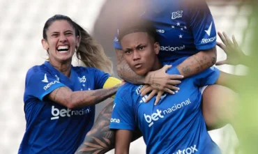 Cruzeiro vence Atlético-MG de virada no clássico do Brasileirão Feminino