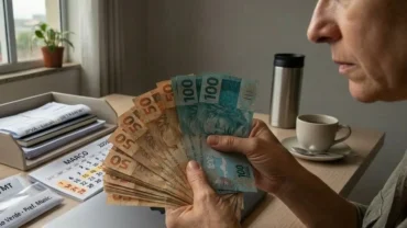 Dinheiro na mão