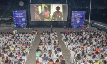 Cinema Inflável chega a Tanguá e amplia acesso cultural gratuito