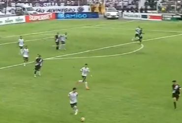 Lance do jogo entre Luverdense x Mixto. Imagem: Reprodução