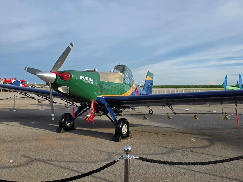 Avião movido a etanol da Embraer será destaque no Show Safra em Lucas do Rio Verde e chama atenção do agro