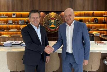 Governador Mauro Mendes e vice Otaviano Pivetta