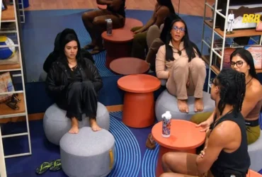 maxiane breno marciele e jordana discutem sobre o jogo.jpg -CenárioMT