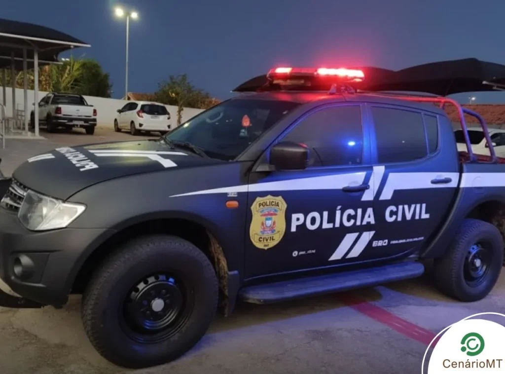 Mitsubishi Triton da polícia civil