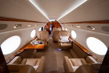 por dentro Gulfstream G550 2 -CenárioMT