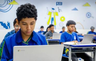 Estudantes da rede estadual de ensino de Mato Grosso