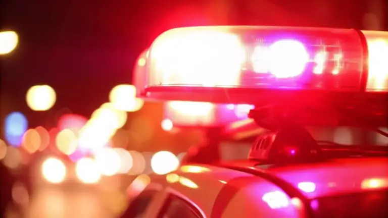 Foto de sirene de viatura da polícia