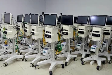 Equipamentos do hospital de sorriso fornecidos pela SES-MT