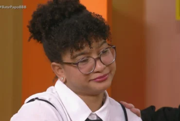 BBB26: Milena se emociona com recado de Gil do Vigor ao vivo