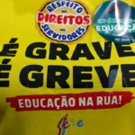 Profissionais da educação do Rio realizam paralisação por reajuste salarial