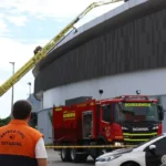 Incêndio no Velódromo do Rio é controlado sem afetar a pista