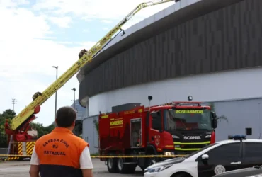 Incêndio no Velódromo do Rio é controlado sem afetar a pista