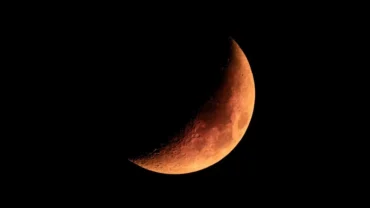 Orientações durante a Lua crescente