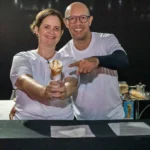 Casal cria sorvete de baguncinha para celebrar os 307 anos de Cuiabá