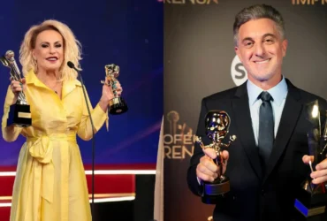Troféu Imprensa 2026 reúne globais e marca clima amistoso entre emissoras