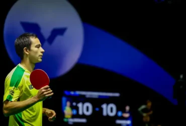 Calderano conquista bronze após derrota na semifinal da Copa do Mundo