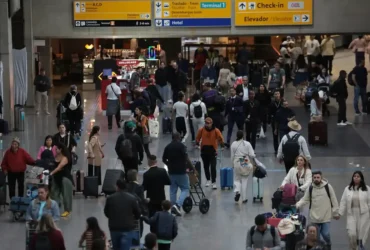 Aeroportos registram alta no fluxo de passageiros durante feriado de Tiradentes