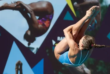 Saltos ornamentais reúnem atletas em campeonato nacional em Brasília