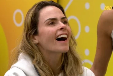BBB26: Ana Paula Renault é surpreendida por festa temática de Três Graças no reality