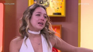 BBB 26: Samira chora após confronto sobre mentiras no reality
